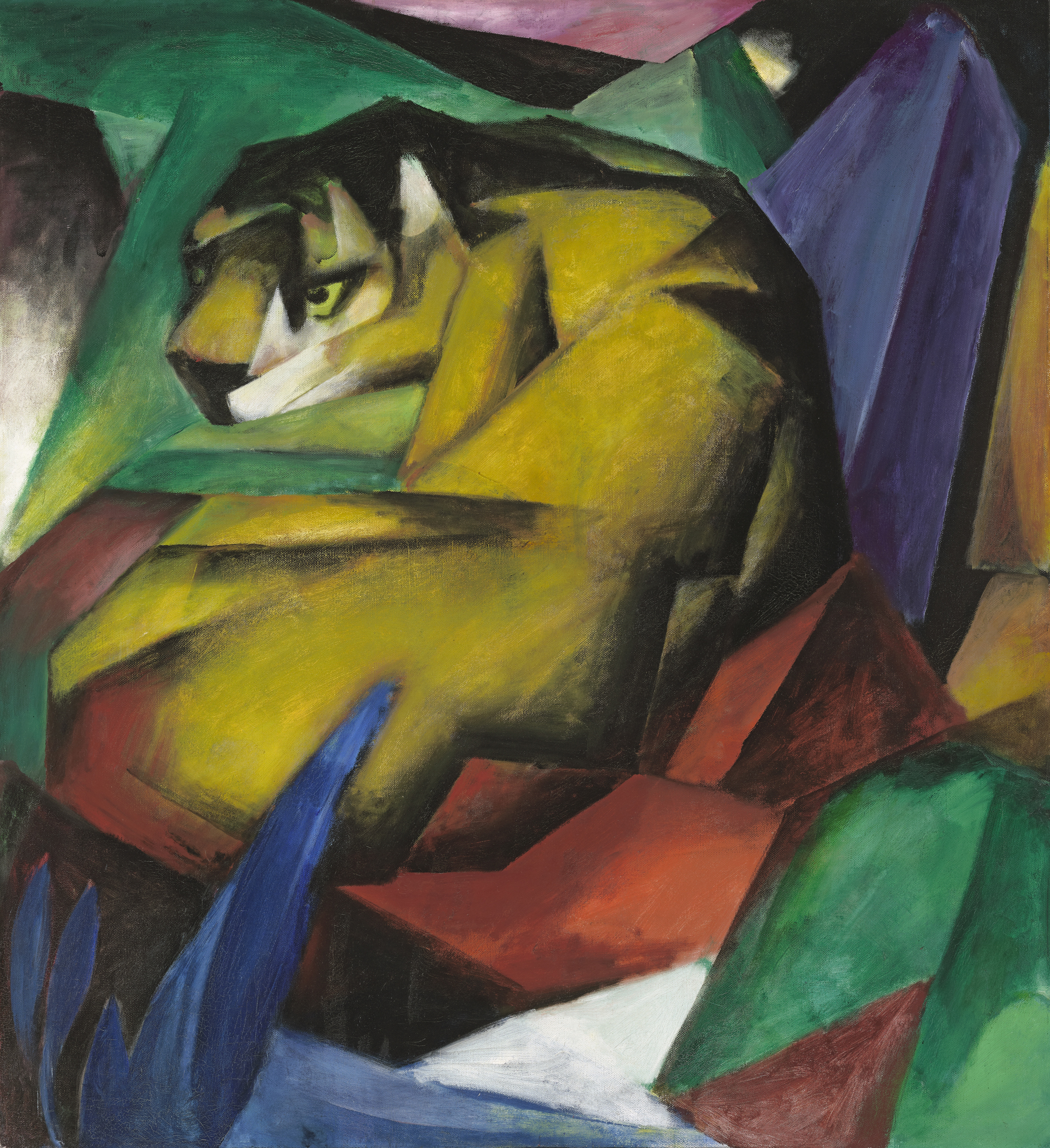 Franz Marc, Tiger, 1912